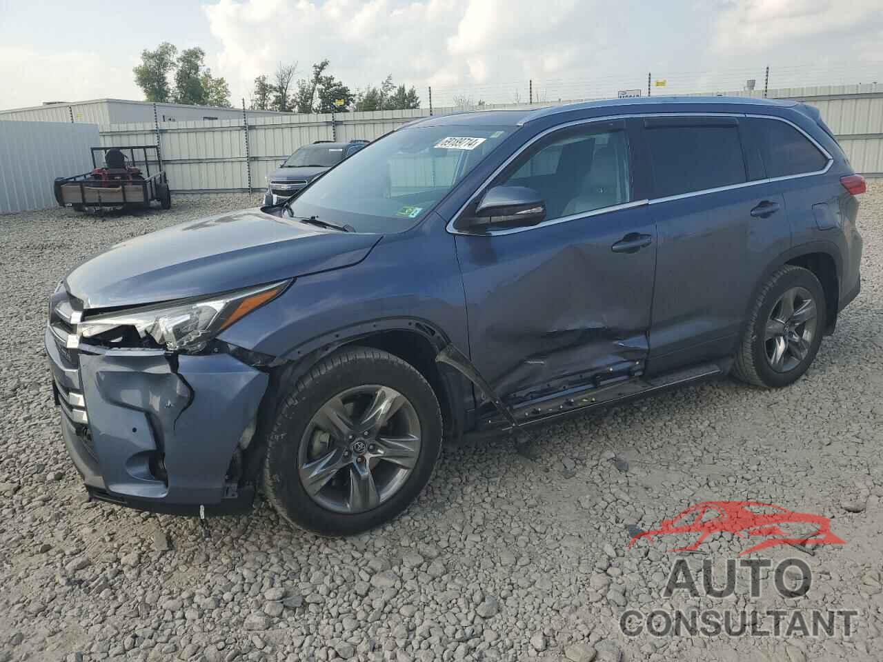 TOYOTA HIGHLANDER 2018 - 5TDDZRFH7JS871047