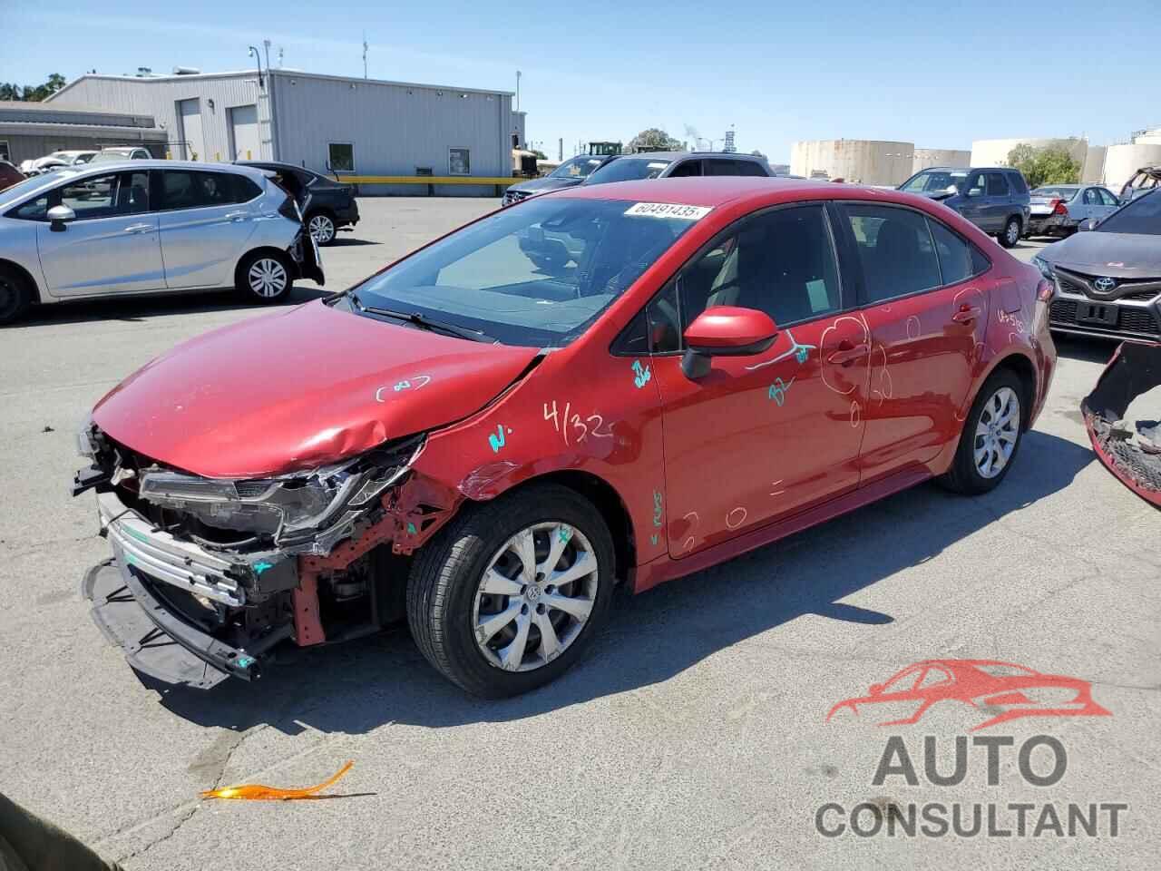 TOYOTA COROLLA 2021 - JTDEPMAE1MJ134423