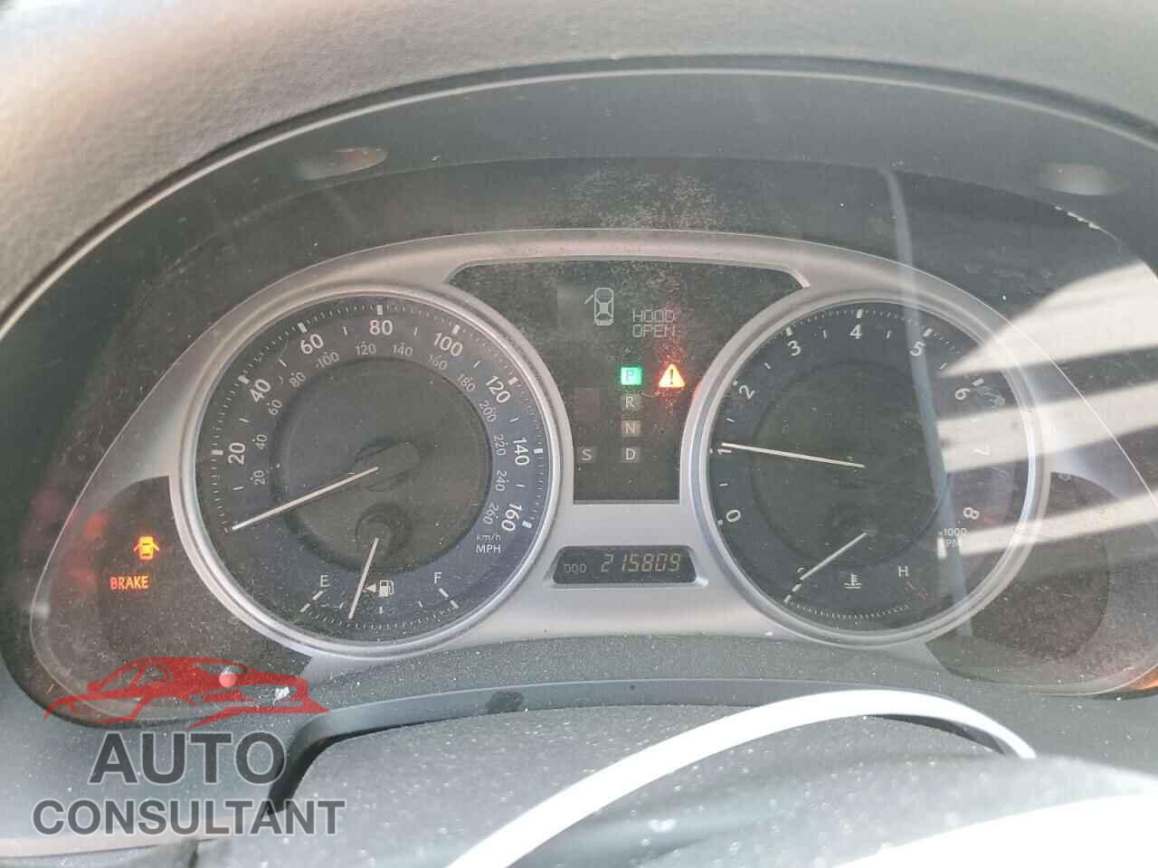 LEXUS IS 2010 - JTHBF5C26A5117621
