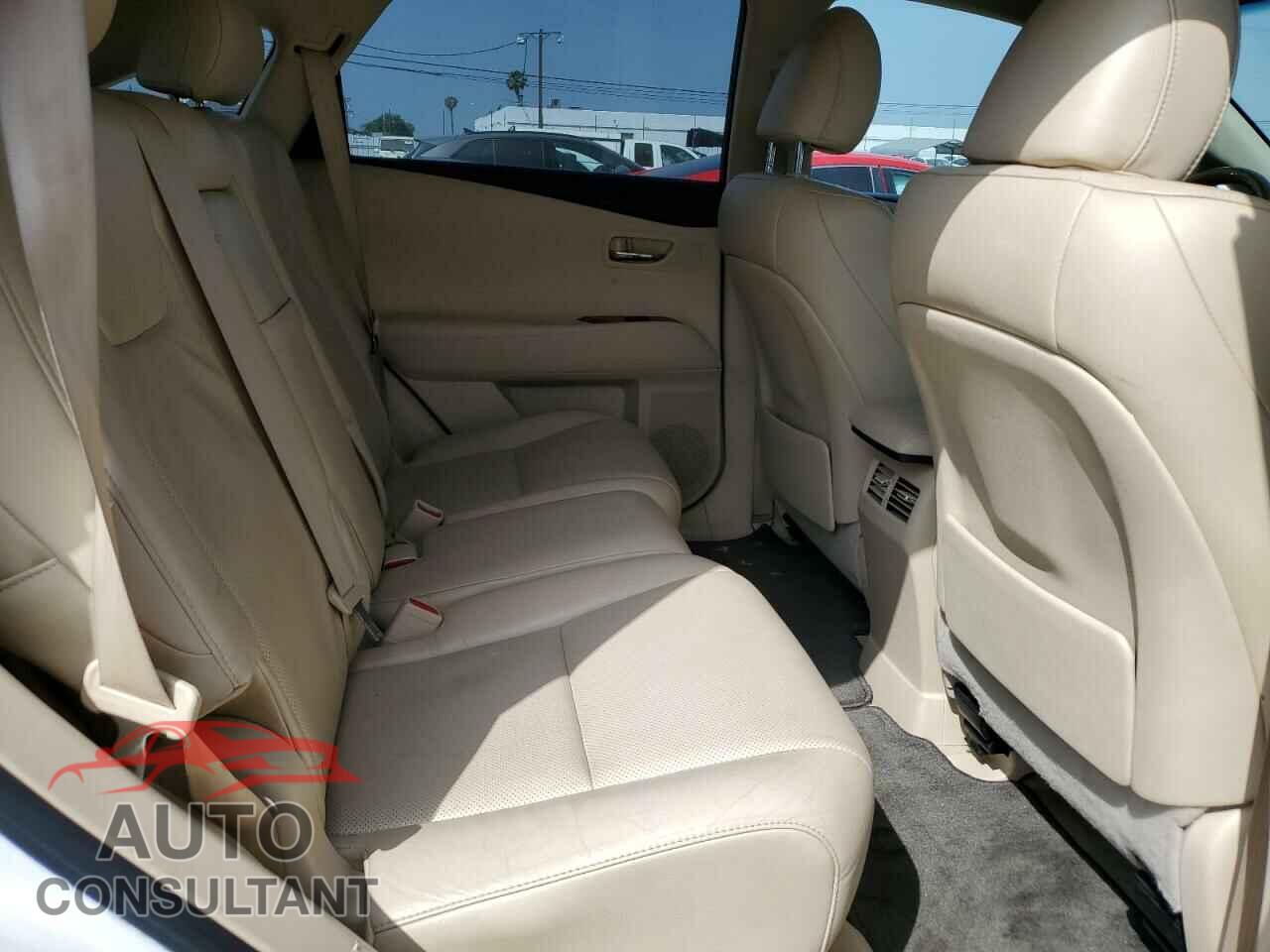LEXUS RX350 2012 - 2T2ZK1BA8CC080943
