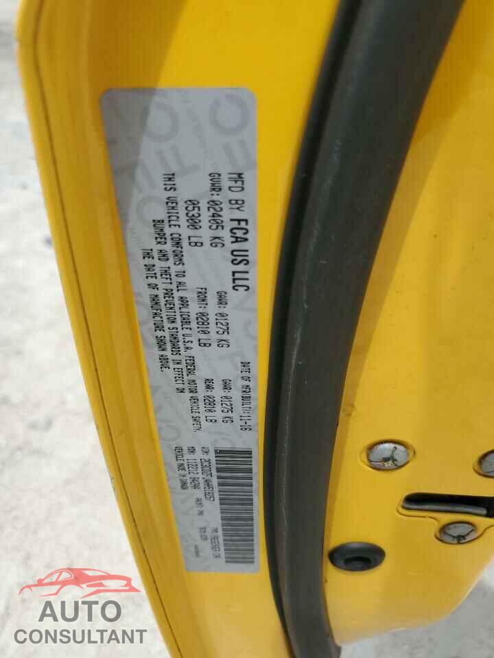 DODGE CHALLENGER 2017 - 2C3CDZFJ4HH518257