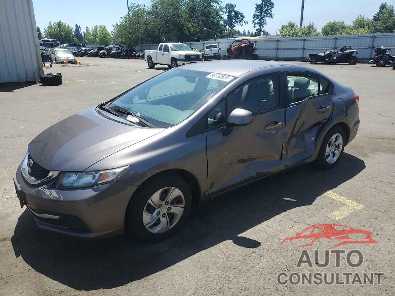 HONDA CIVIC 2013 - 19XFB2F54DE226509