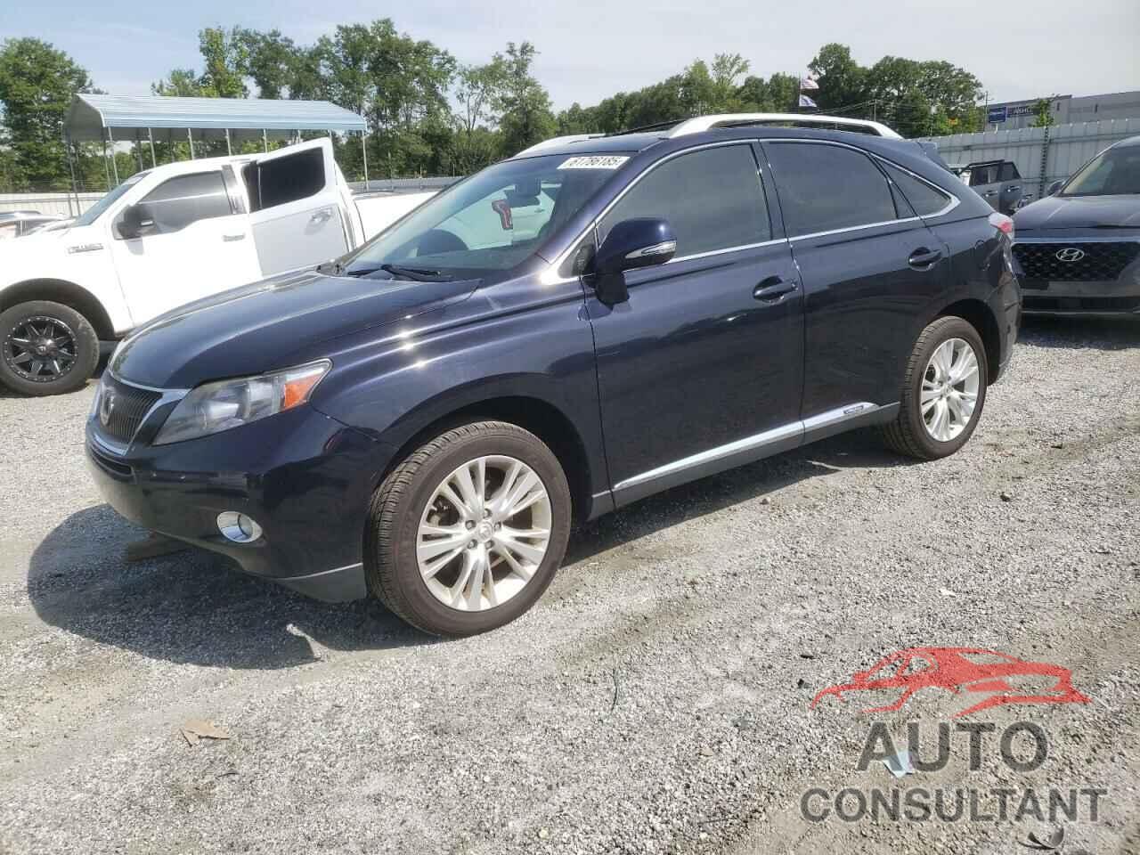 LEXUS RX450 2010 - JTJBC1BA4A2027233