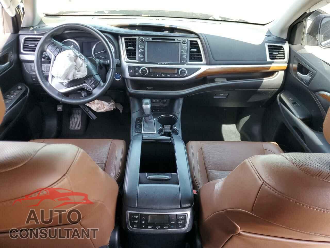 TOYOTA HIGHLANDER 2017 - 5TDDGRFHXHS029979