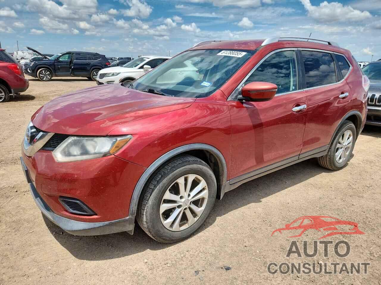 NISSAN ROGUE 2016 - KNMAT2MV9GP599270