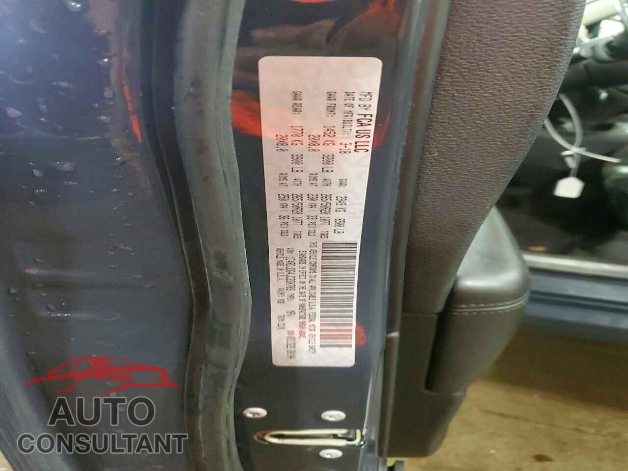 DODGE DURANGO 2018 - 1C4RDJDG4JC330703
