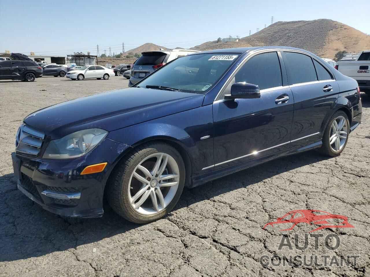 MERCEDES-BENZ C-CLASS 2012 - WDDGF4HB6CR214751