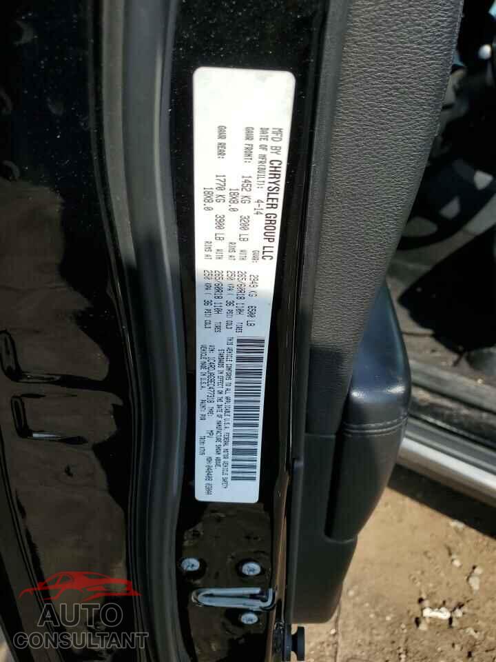 DODGE DURANGO 2014 - 1C4RDJAG9EC477318