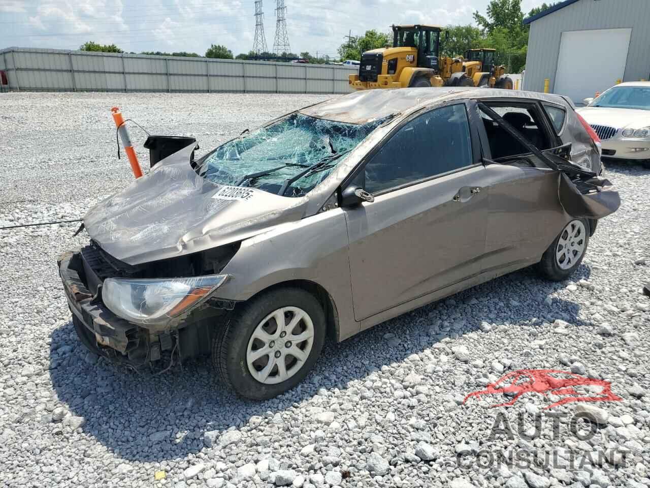 HYUNDAI ACCENT 2014 - KMHCT5AEXEU166694