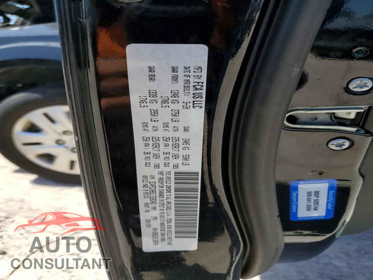 DODGE JOURNEY 2020 - 3C4PDCAB2LT226343