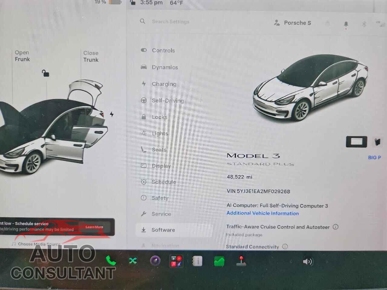TESLA MODEL 3 2021 - 5YJ3E1EA2MF029268