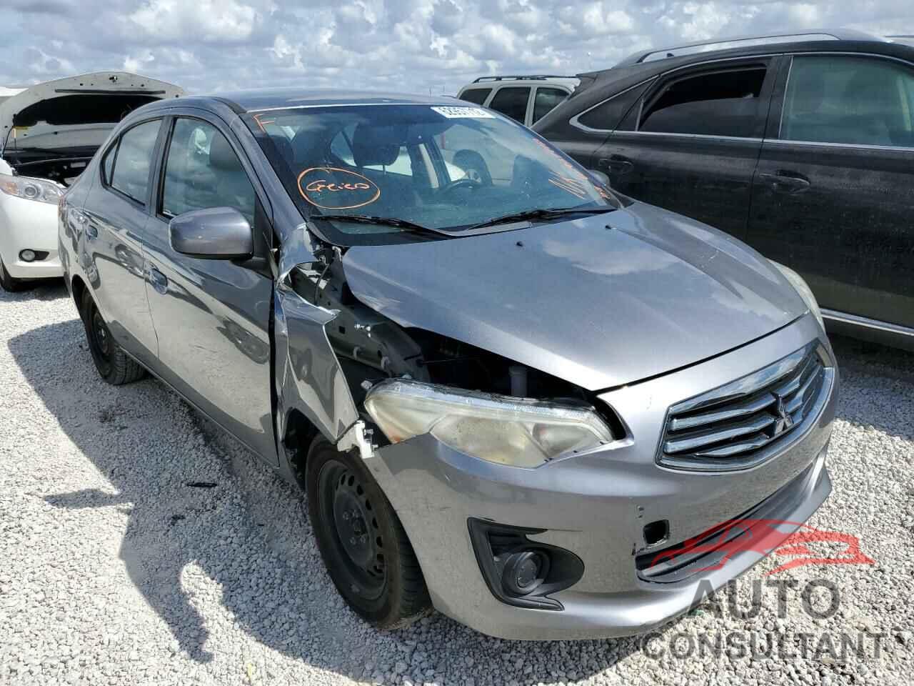 MITSUBISHI MIRAGE 2017 - ML32F3FJ8HHF13802