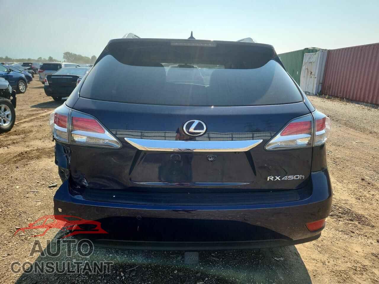 LEXUS RX450 2013 - JTJBC1BA3D2054993