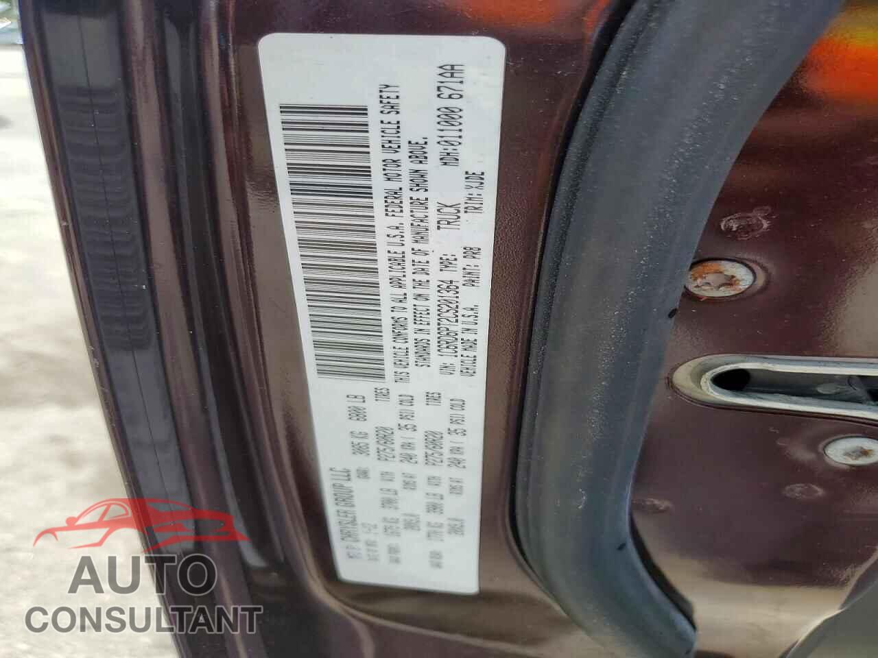 DODGE RAM 1500 2012 - 1C6RD6PT2CS201364