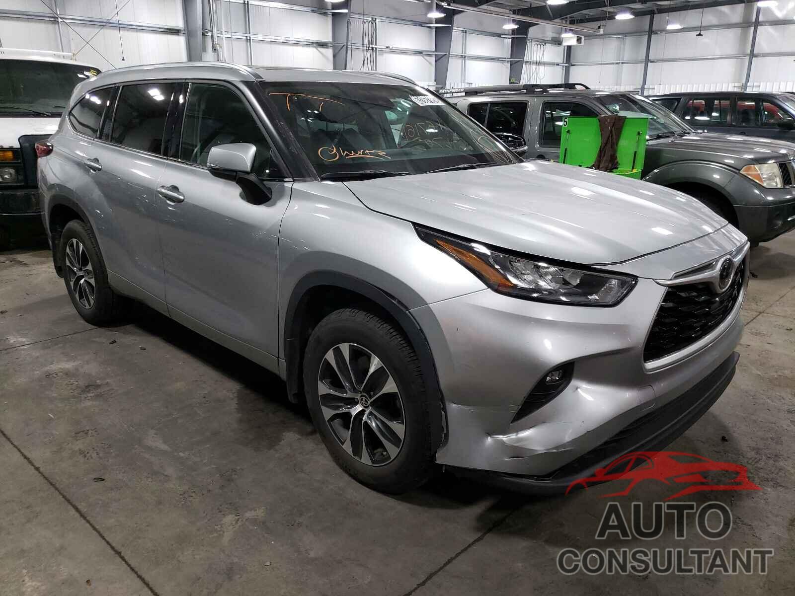 TOYOTA HIGHLANDER 2020 - 5TDGZRBH7LS018248