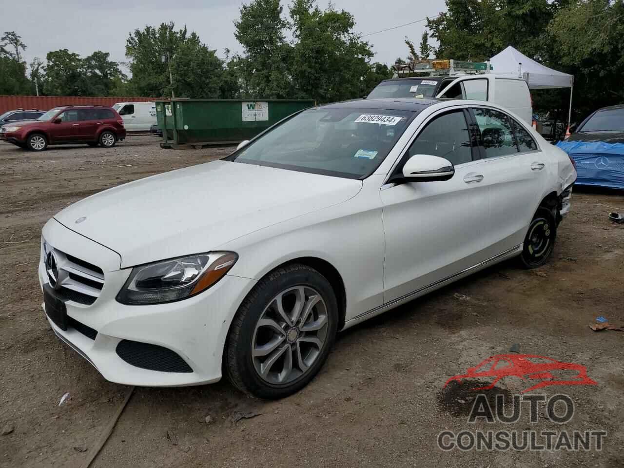 MERCEDES-BENZ C-CLASS 2016 - WDDWF4KB9GR149193