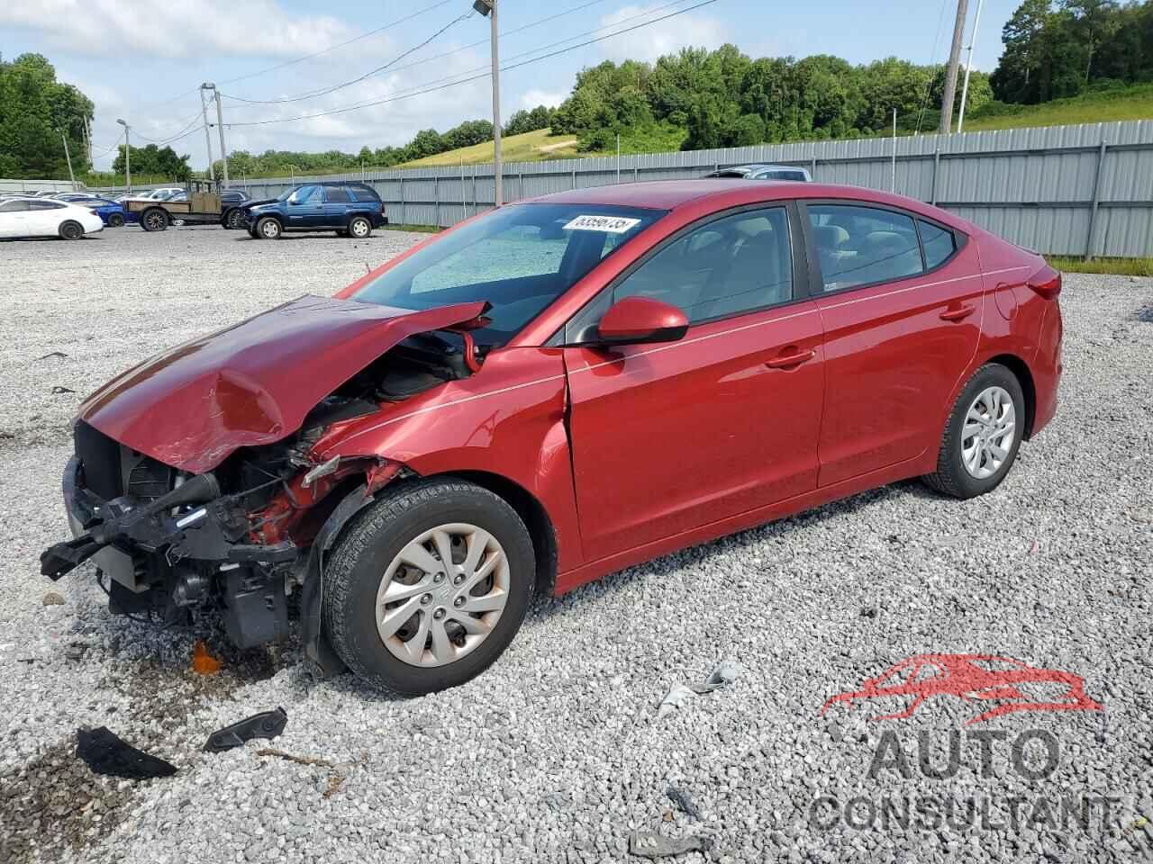 HYUNDAI ELANTRA 2018 - 5NPD74LF5JH309889