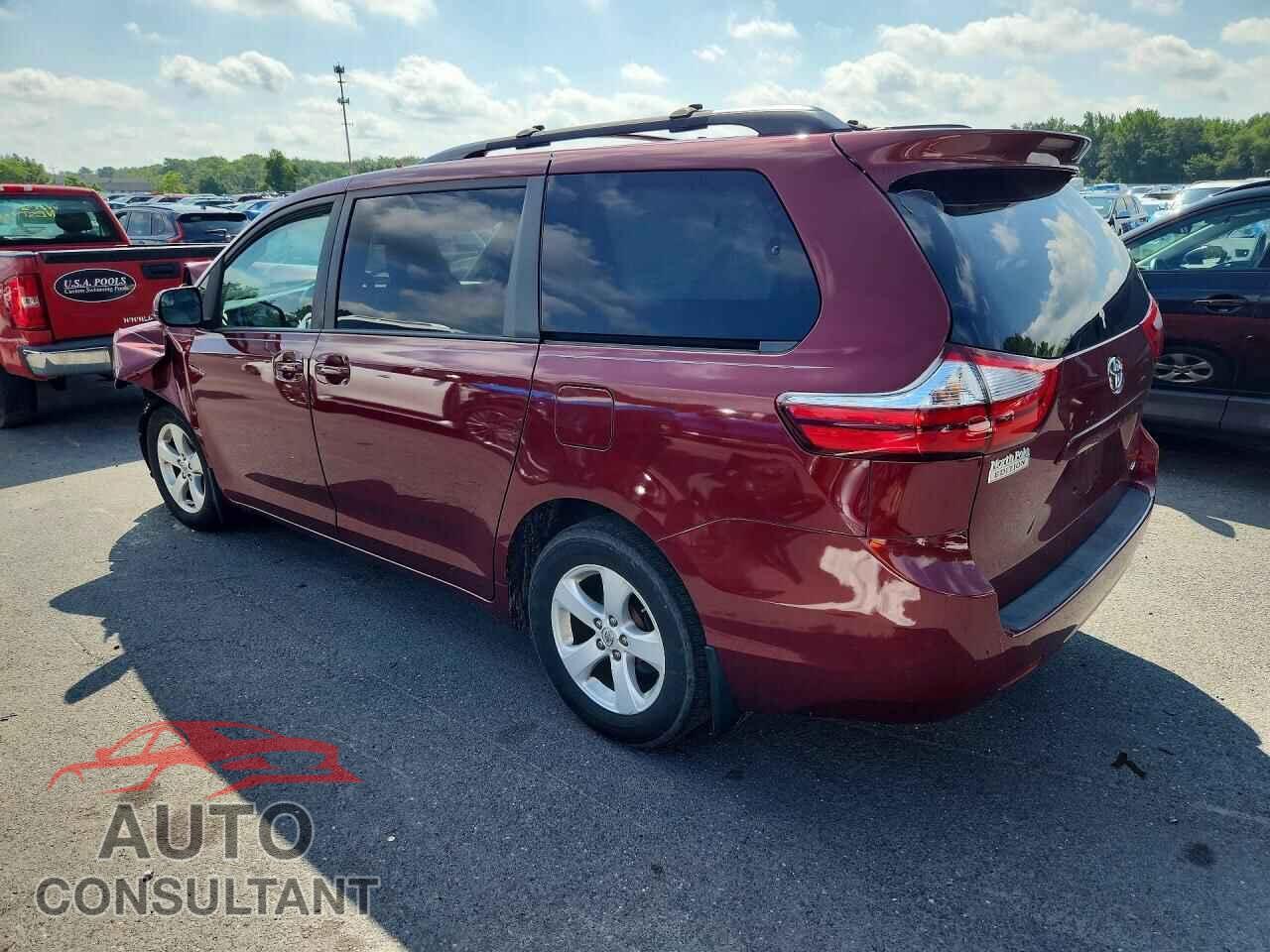 TOYOTA SIENNA 2017 - 5TDKZ3DC7HS849331