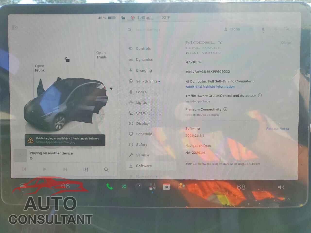 TESLA MODEL Y 2023 - 7SAYGDEEXPF609332