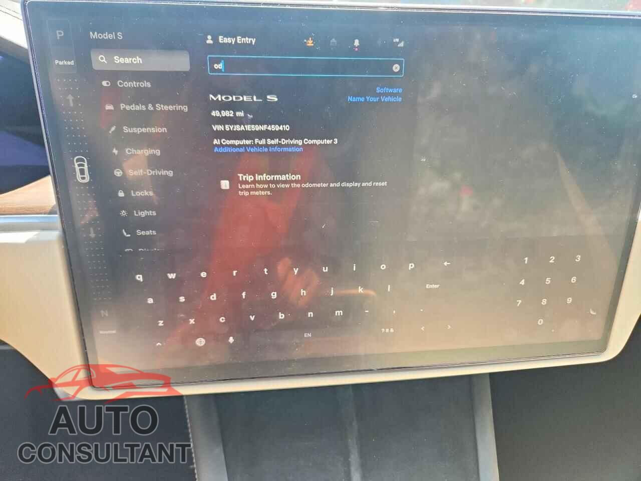 TESLA MODEL S 2022 - 5YJSA1E59NF459410