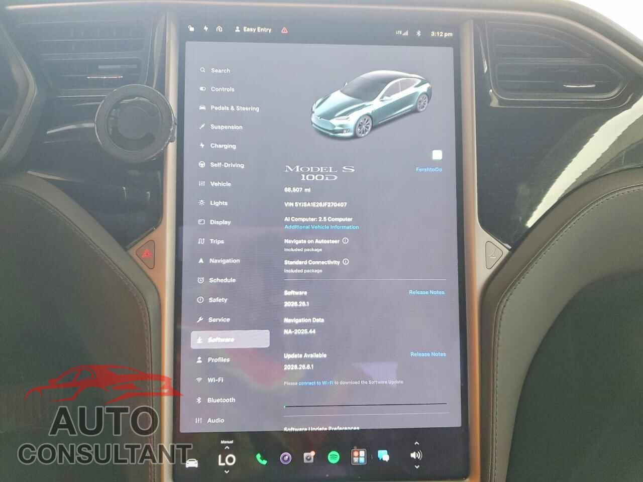 TESLA MODEL S 2018 - 5YJSA1E26JF270407