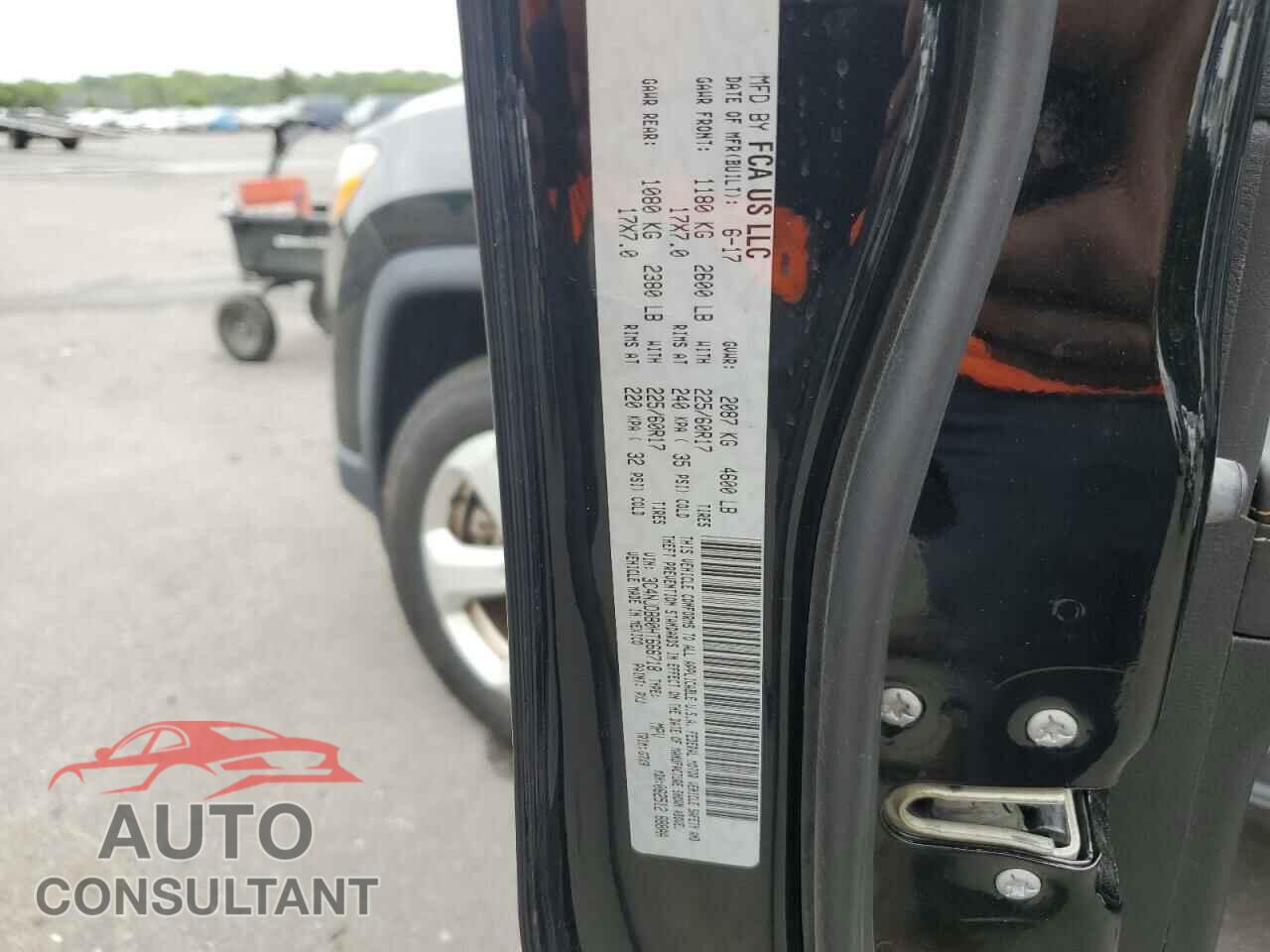 JEEP COMPASS 2017 - 3C4NJDBB0HT666718