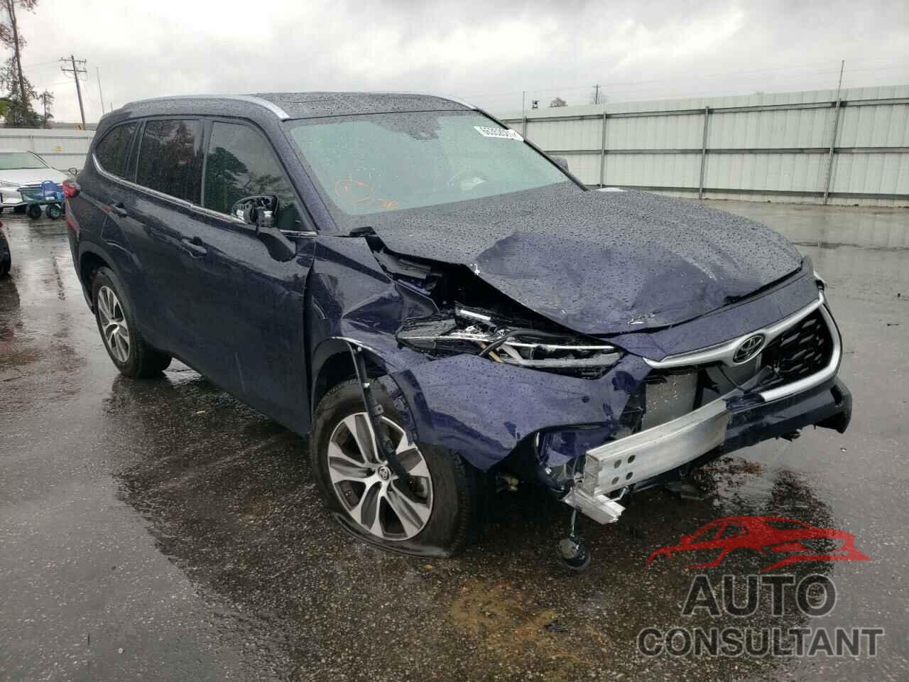 TOYOTA HIGHLANDER 2021 - 5TDGZRAH7MS535648
