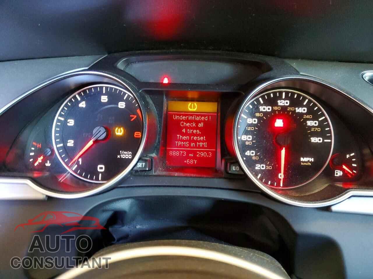 AUDI A5 2010 - WAURFAFR8AA071554