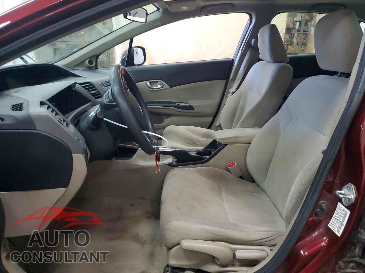 HONDA CIVIC 2012 - 19XFB2F81CE072964
