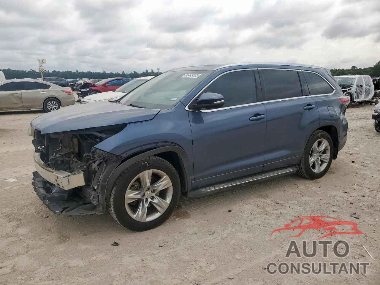 TOYOTA HIGHLANDER 2014 - 5TDDKRFH5ES010766