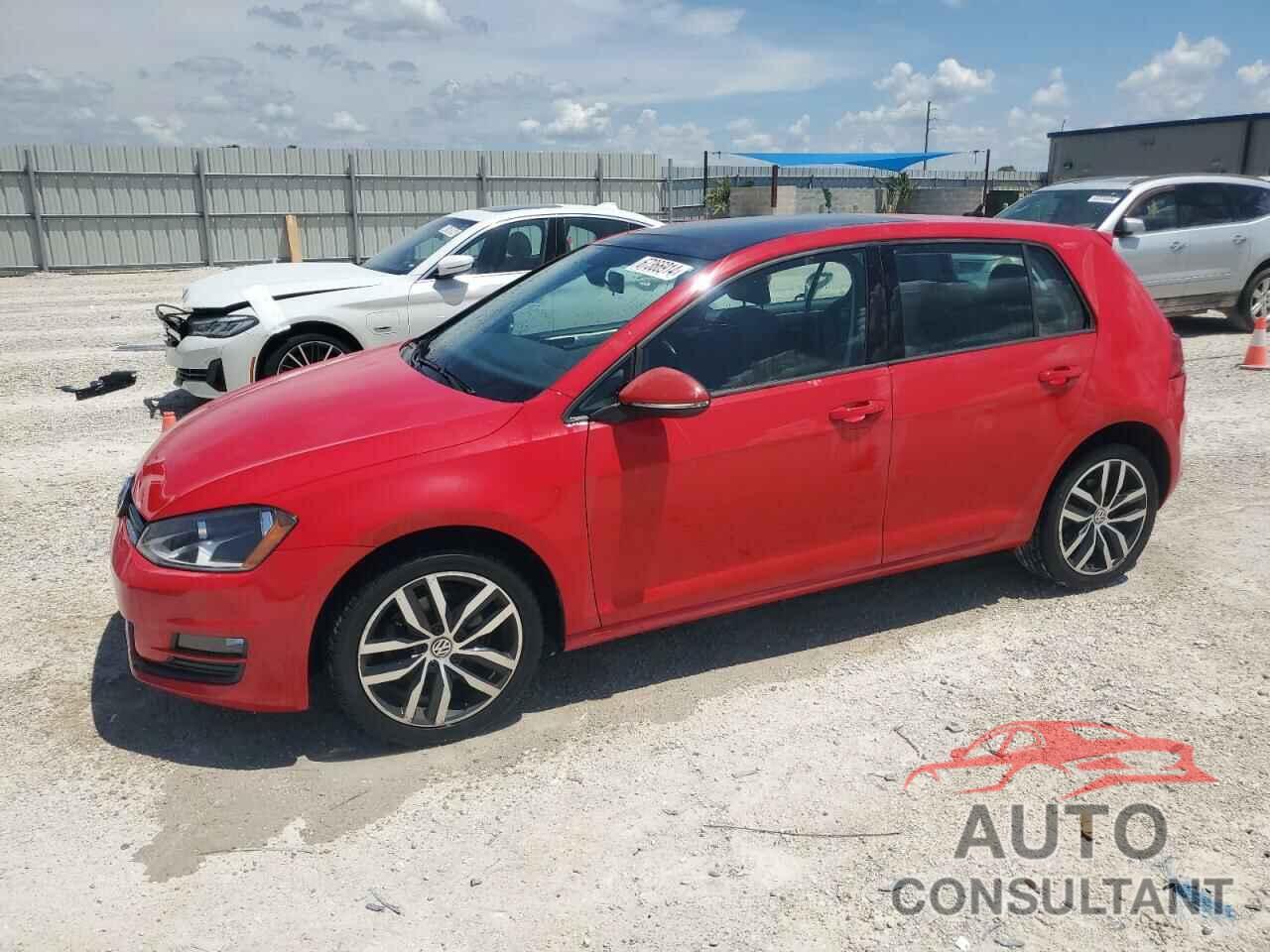 VOLKSWAGEN GOLF 2017 - 3VW217AUXHM066304