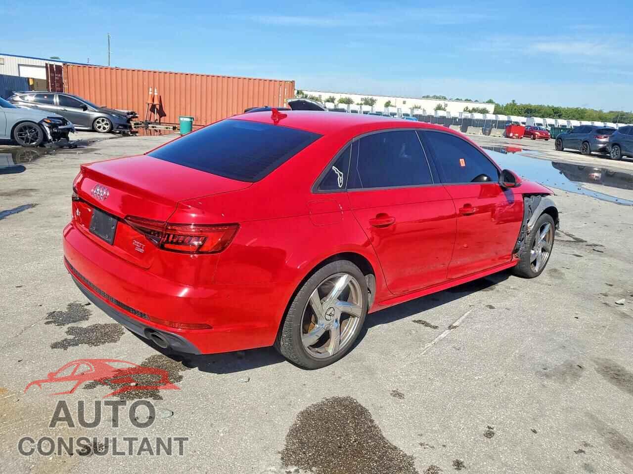 AUDI A4 2017 - WAUKMAF4XHN060103