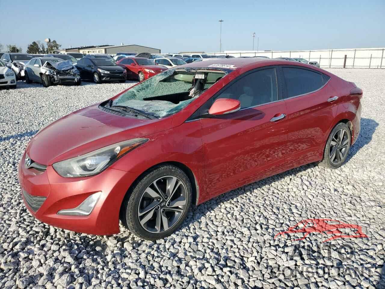 HYUNDAI ELANTRA 2014 - KMHDH4AE9EU054114