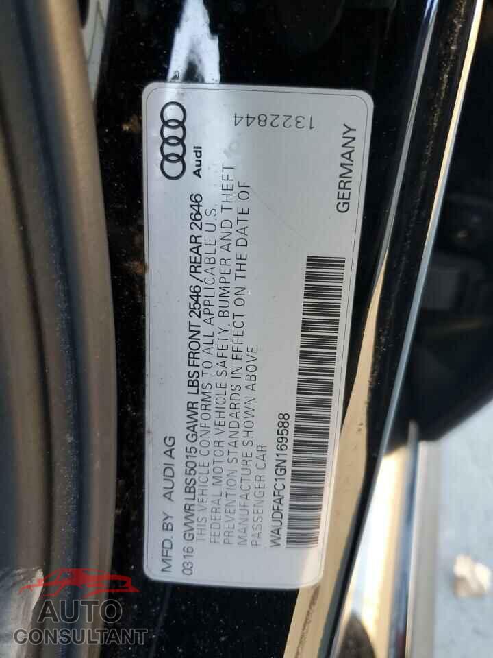 AUDI A6 2016 - WAUDFAFC1GN169588