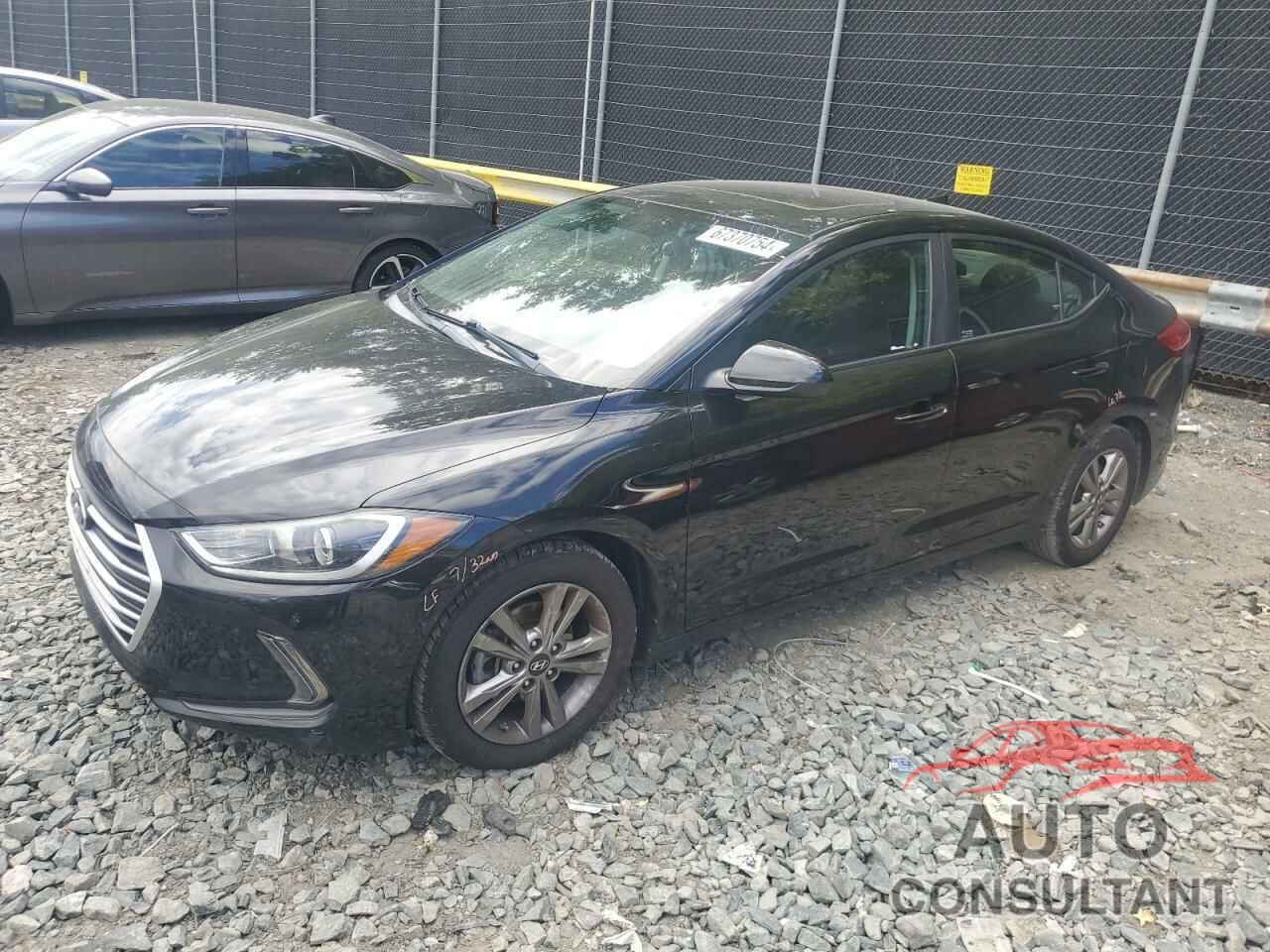HYUNDAI ELANTRA 2018 - KMHD84LF5JU493441