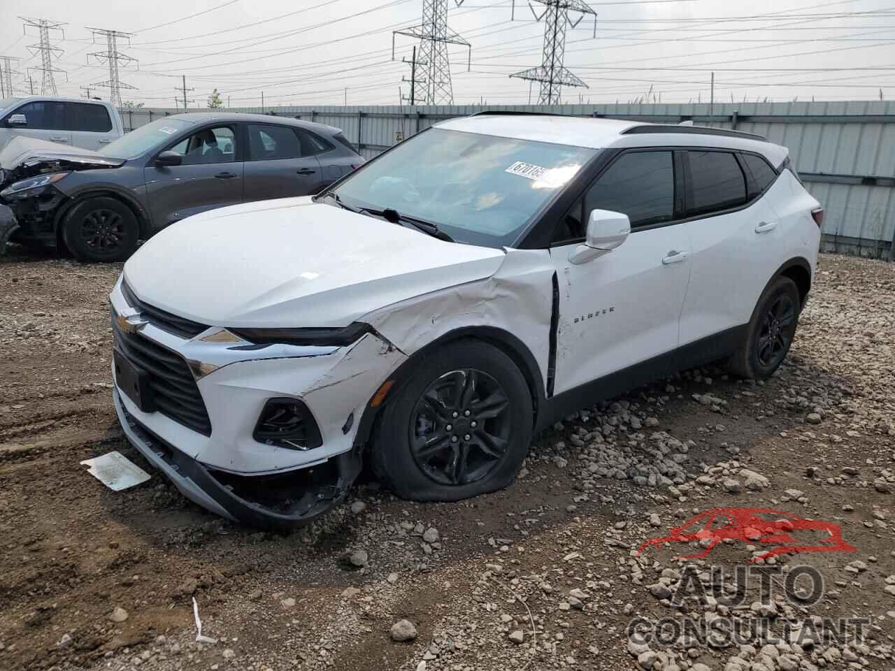 CHEVROLET BLAZER 2021 - 3GNKBCRS3MS538805