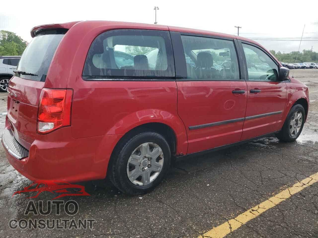 DODGE CARAVAN 2012 - 2C4RDGBG9CR182791