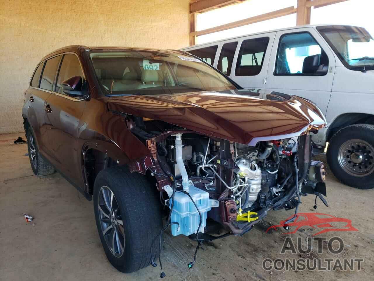 TOYOTA HIGHLANDER 2019 - 5TDKZRFHXKS341518