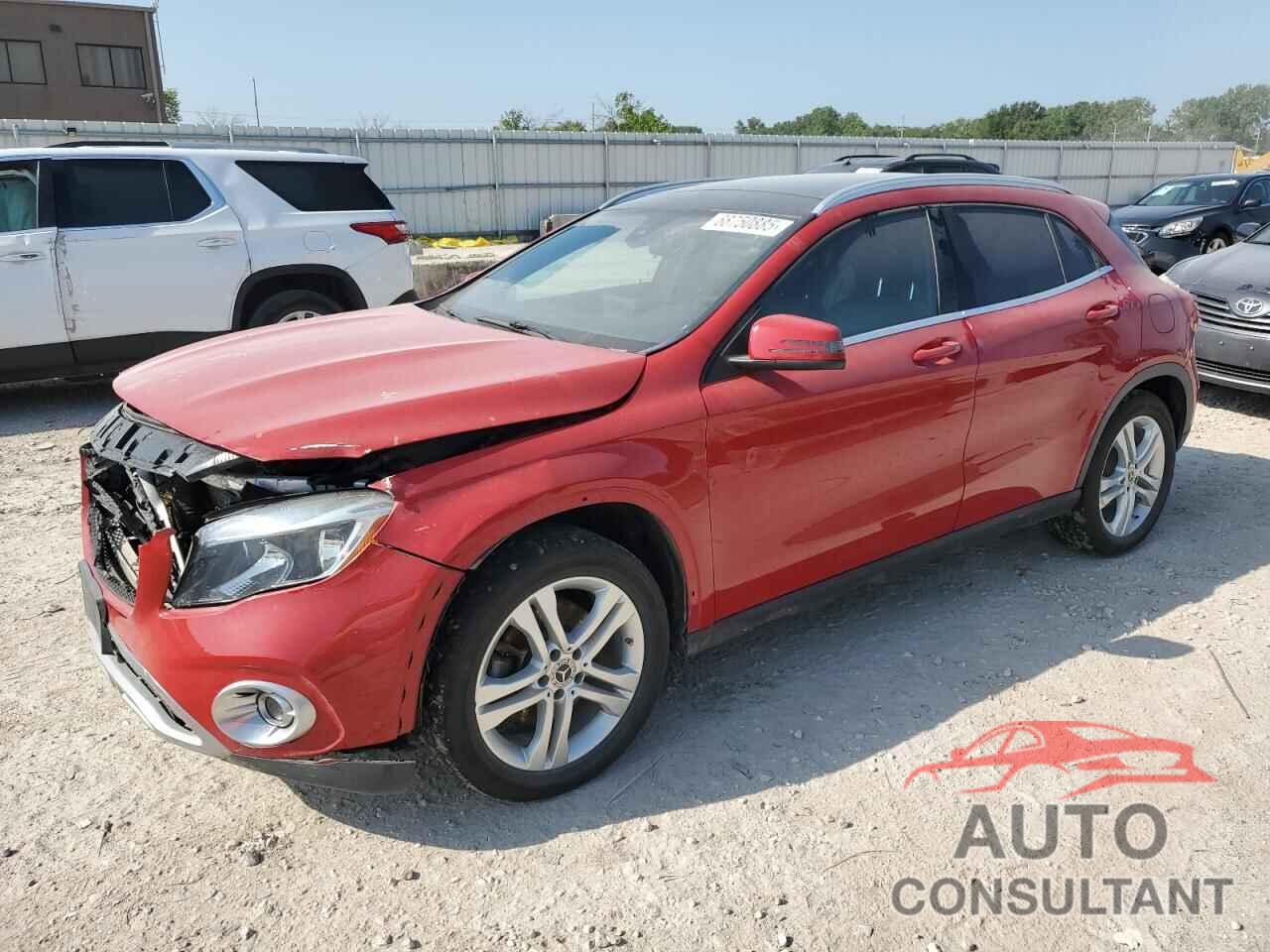 MERCEDES-BENZ GLA-CLASS 2018 - WDCTG4GB7JJ416513