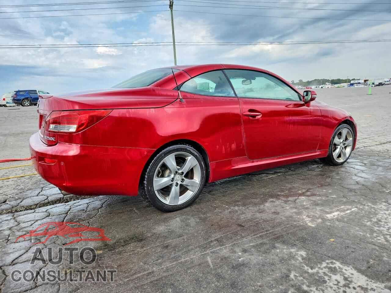 LEXUS IS 2010 - JTHFF2C26A2504249