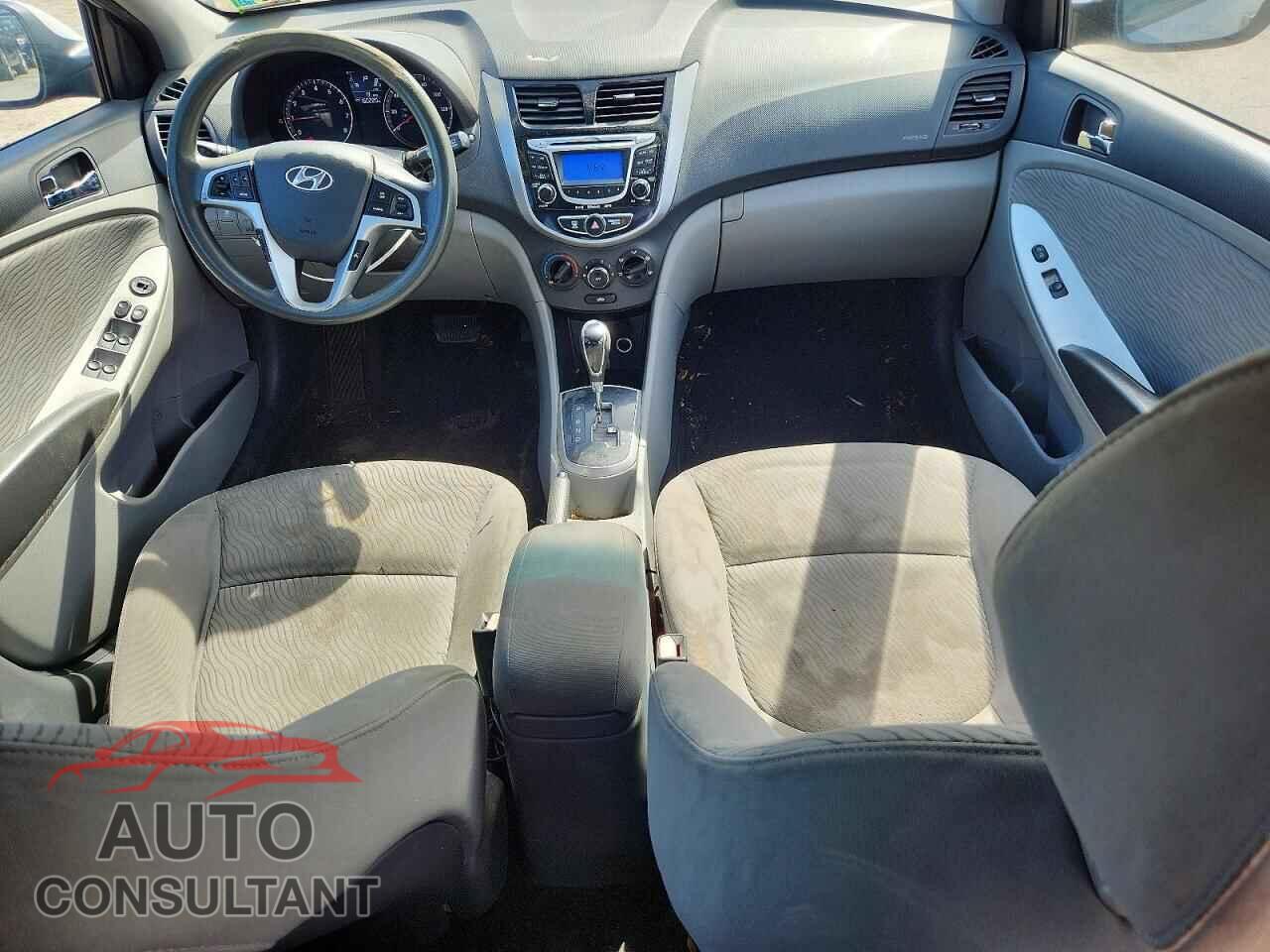 HYUNDAI ACCENT 2012 - KMHCU4AE7CU227763
