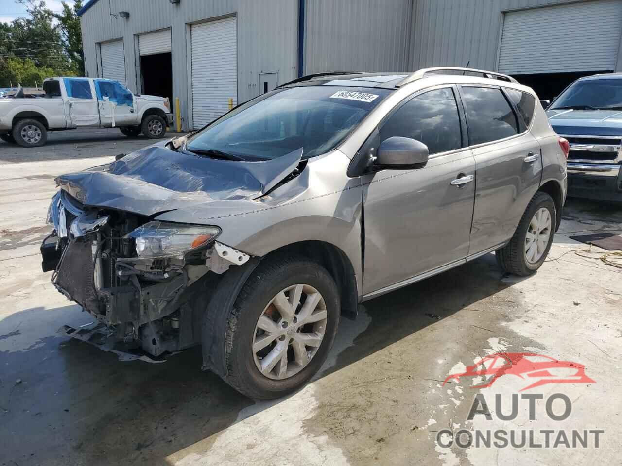 NISSAN MURANO 2012 - JN8AZ1MU9CW108149