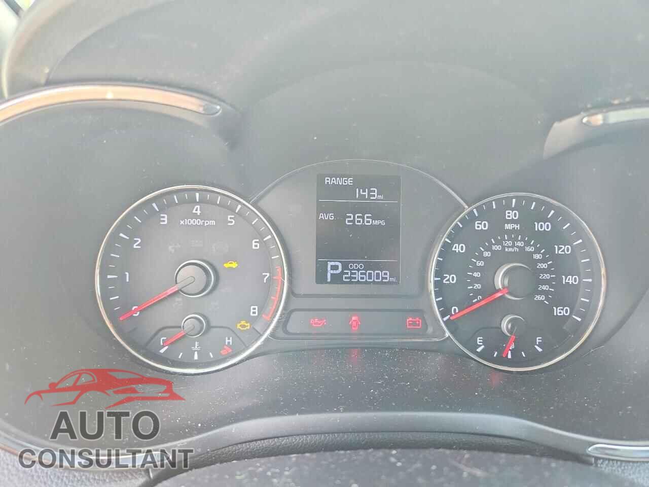 KIA FORTE 2015 - KNAFK4A62F5324347