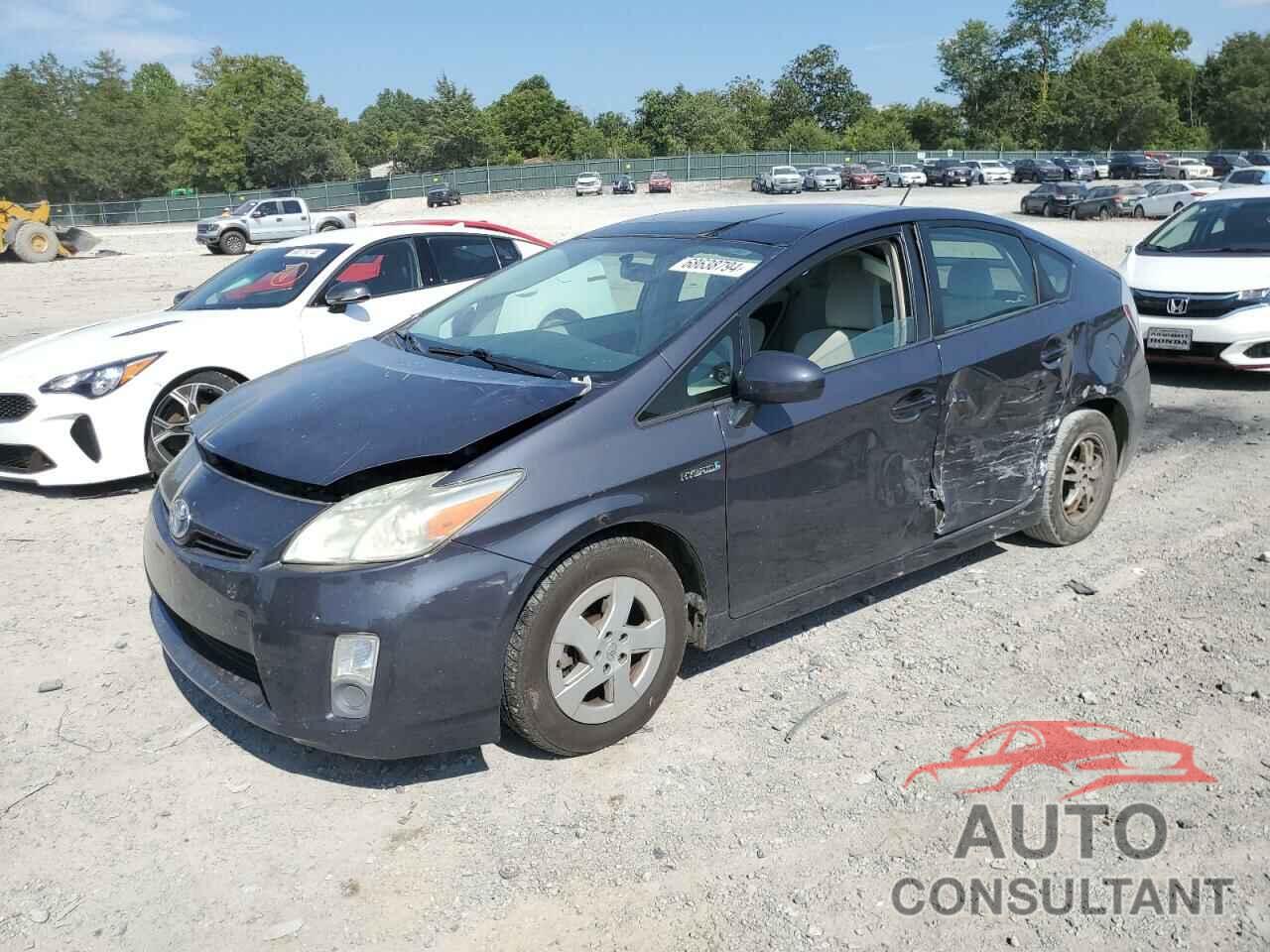 TOYOTA PRIUS 2010 - JTDKN3DUXA5133118