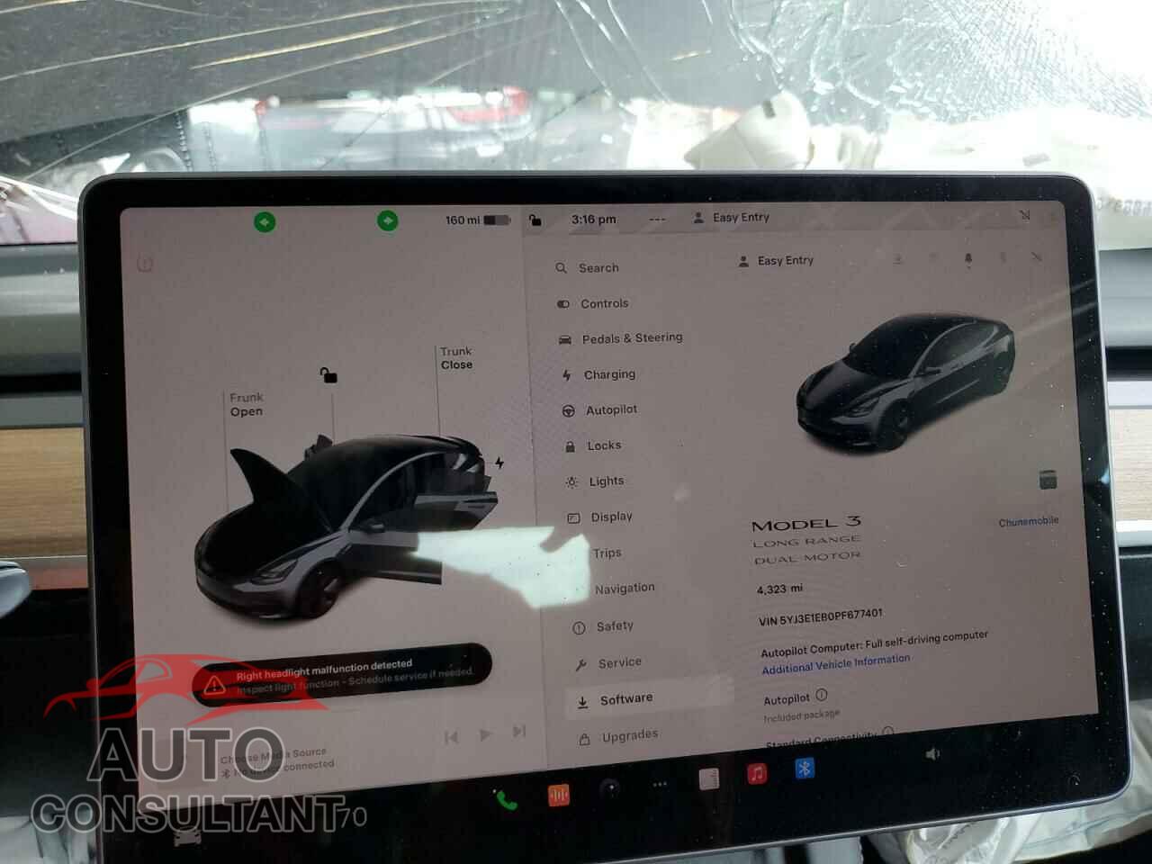 TESLA MODEL 3 2023 - 5YJ3E1EB0PF677401