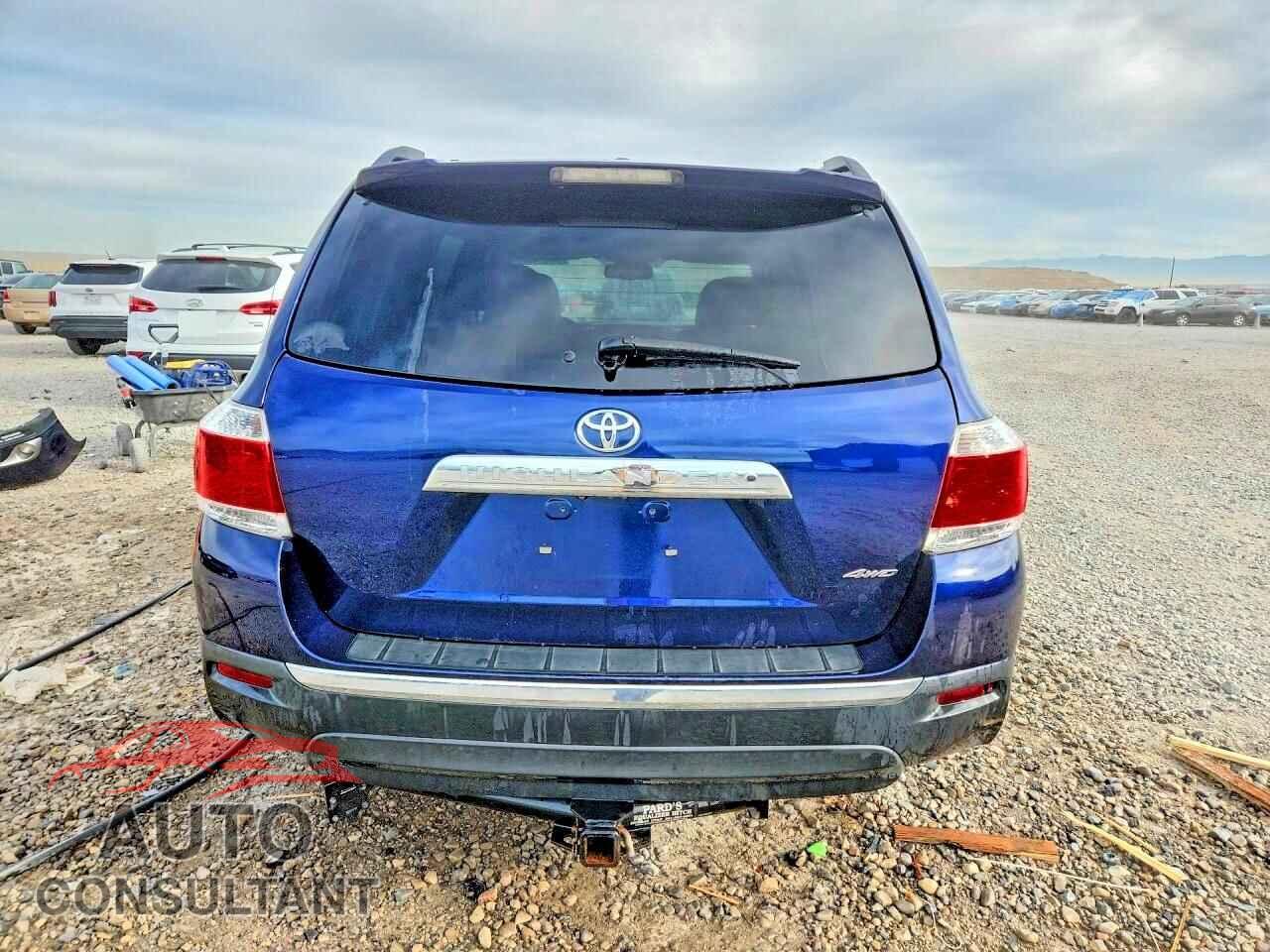 TOYOTA HIGHLANDER 2013 - 5TDDK3EH4DS217730
