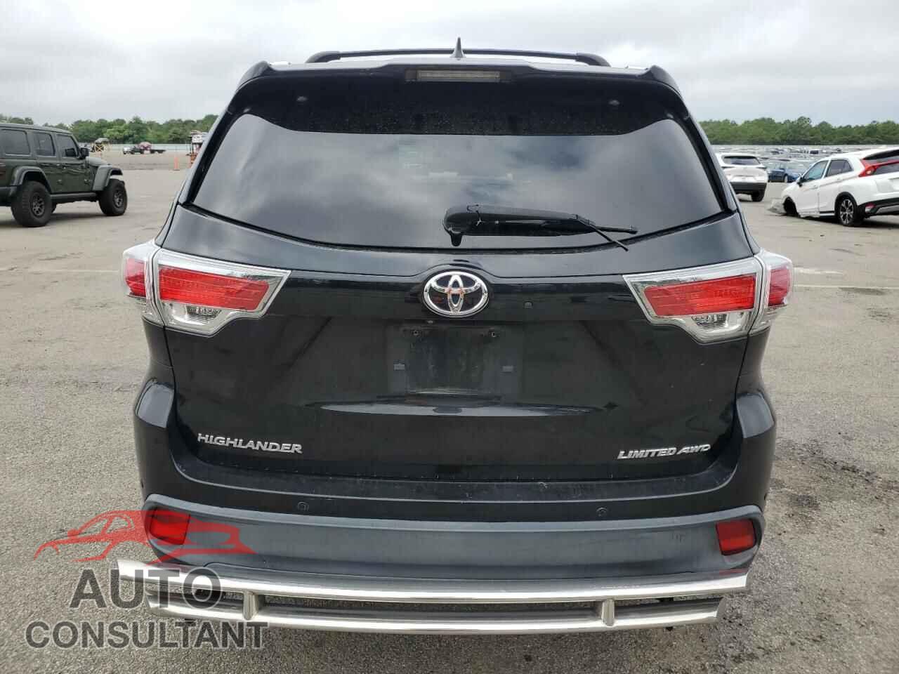 TOYOTA HIGHLANDER 2015 - 5TDDKRFH8FS203883