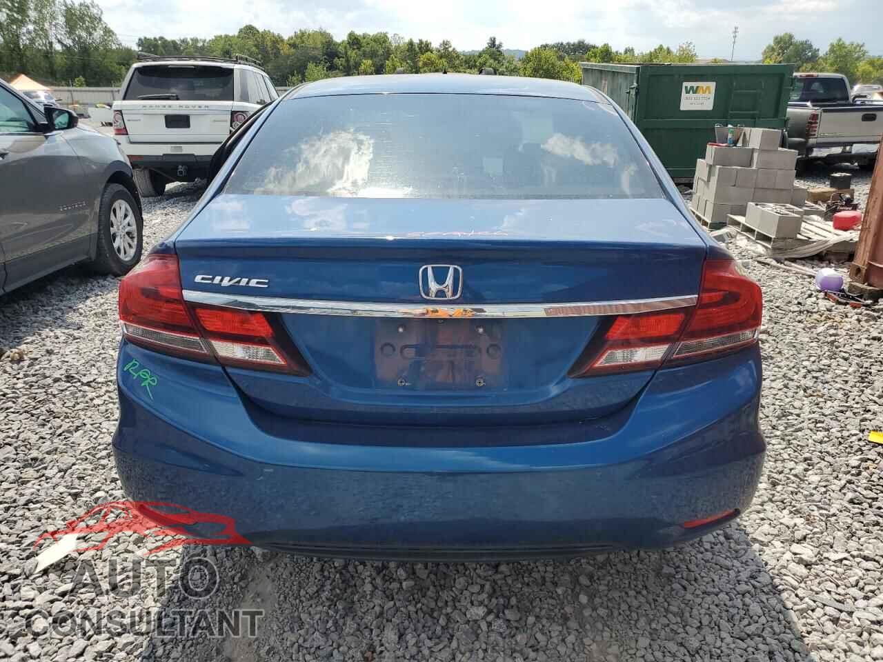 HONDA CIVIC 2013 - 19XFB2F57DE095253