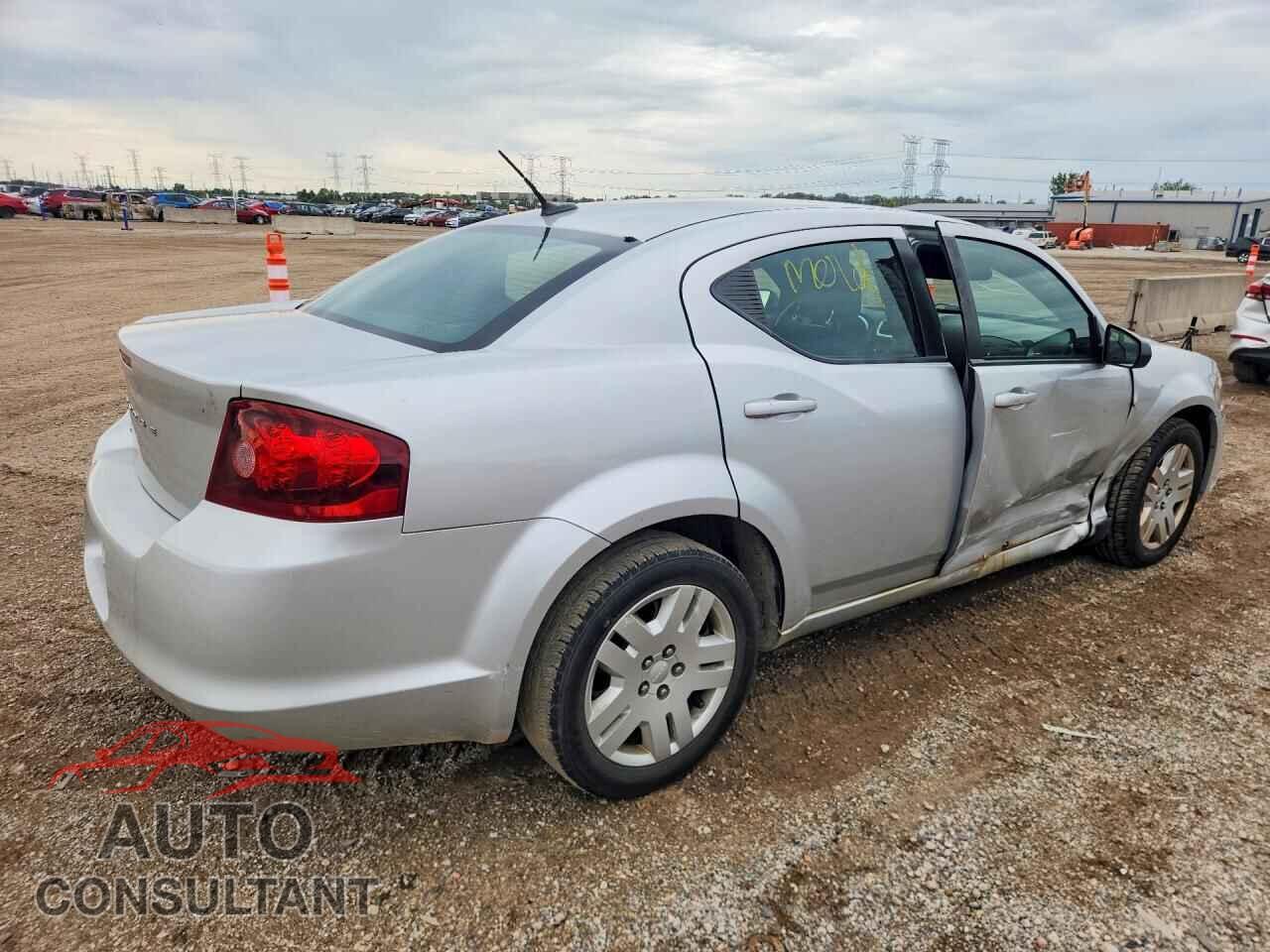 DODGE AVENGER 2012 - 1C3CDZAB0CN293965