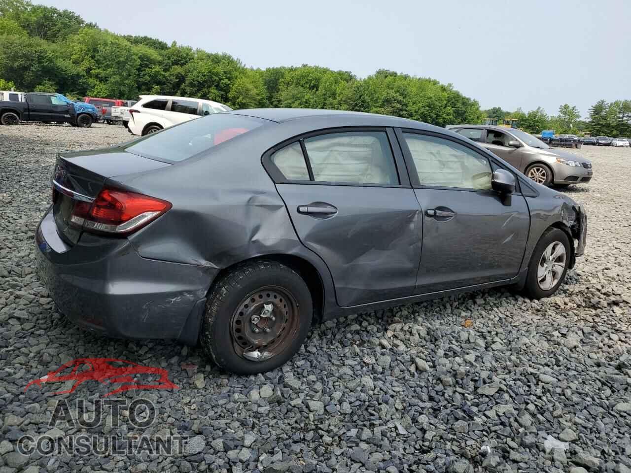 HONDA CIVIC 2013 - 19XFB2F56DE201238
